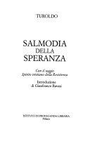 Couverture Salmodia della speranza 