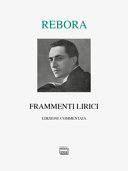 Couverture Frammenti lirici
