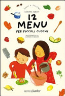 Couverture 12 menu per piccoli cuochi