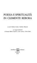 Couverture Poesia e spiritualità in Clemente Rebora