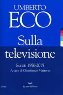 Cover  Sulla televisione : scritti 1956-2015