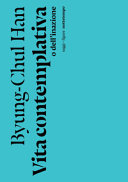Couverture Vita contemplativa, o dell'inazione
