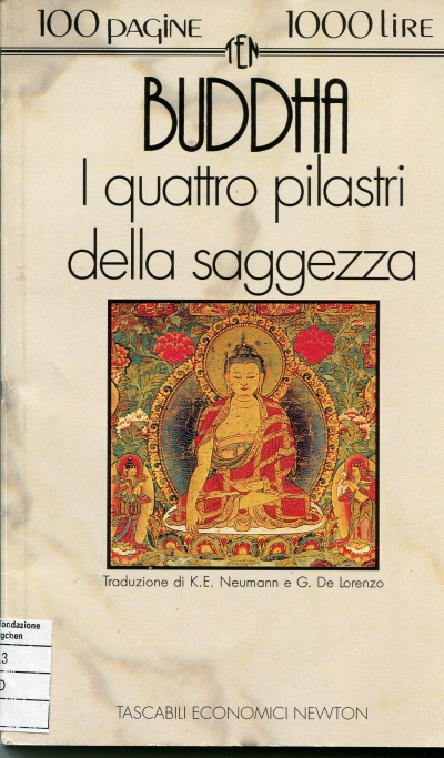 Couverture I quattro pilastri della saggezza