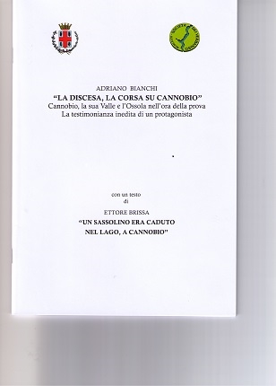 Couverture La discesa, la corsa su Cannobio : Cannobio, la sua Valle e l'Ossola nell'ora della prova : la testimonianza inedita di un protagonista