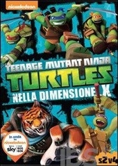 Cover  Teenage Mutant Ninja Turtles. Stagione 2, volume 4 : Nella dimensione X
