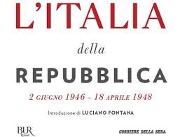 Couverture L'Italia della Repubblica : 2 giugno 1946-18 aprile 1948